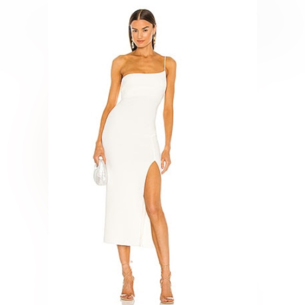 **LIKE NEW** Fleur Assymetrical MIDI Dress